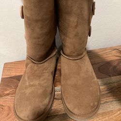 UGG Boots With Fur  Size 8