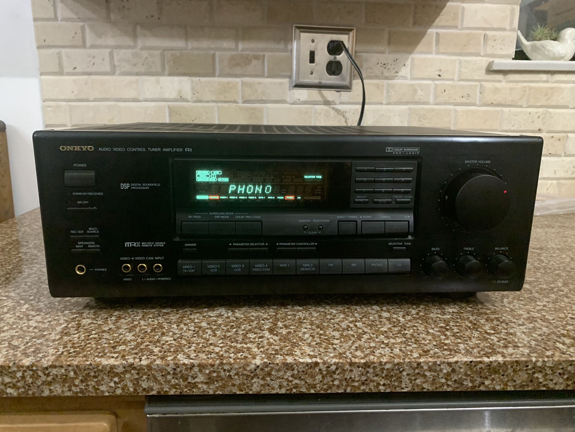 Onkyo Audio Video Control Tuner Amplifier