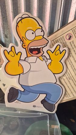 The Simpsons Homer Simpson Die-Cut Standee