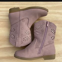 Rachel Shoes Kids' Lil Jayla Western Boot Pink Girls 