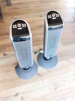 Two  Lasko space heaters