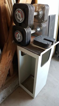 Hoist Bodygear Quick Change Dumbbell System. Excellent condition. for Sale in Lake Los Angeles CA OfferUp