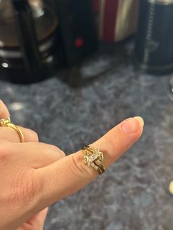 Marquis diamond ring