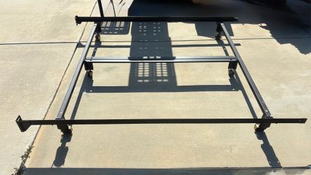 Queen bed frame with Bunkie board