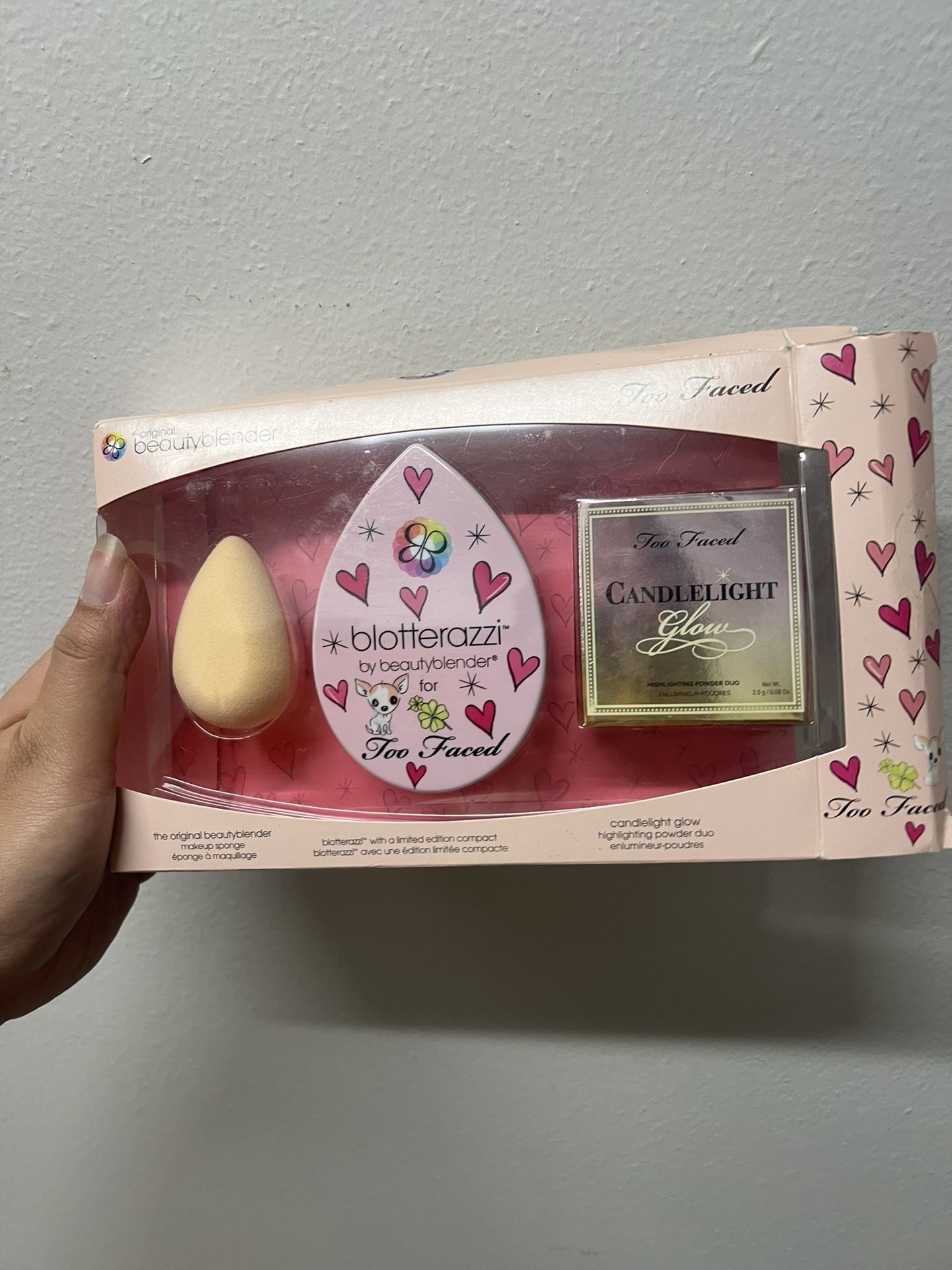 Too Faced And The Original Beauty Blender Beauty Besties Set Poorbox NIB