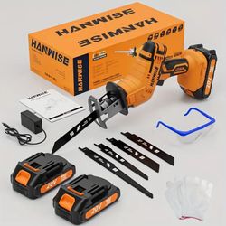 2 Battery Cordless Reciprocating Saw