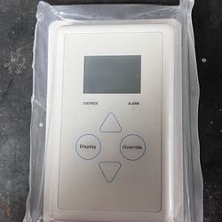 AAON Inc. Digital Room Sensor, ASM01820 EBUS Digital LCD Room Temp RH Sensor