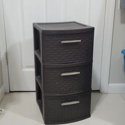 Great Brown Plastic Sterlite Storage Drawer Container