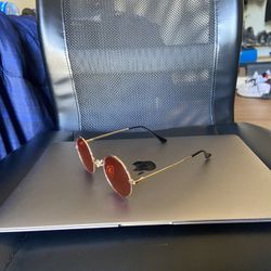 Round Sunglasses Red