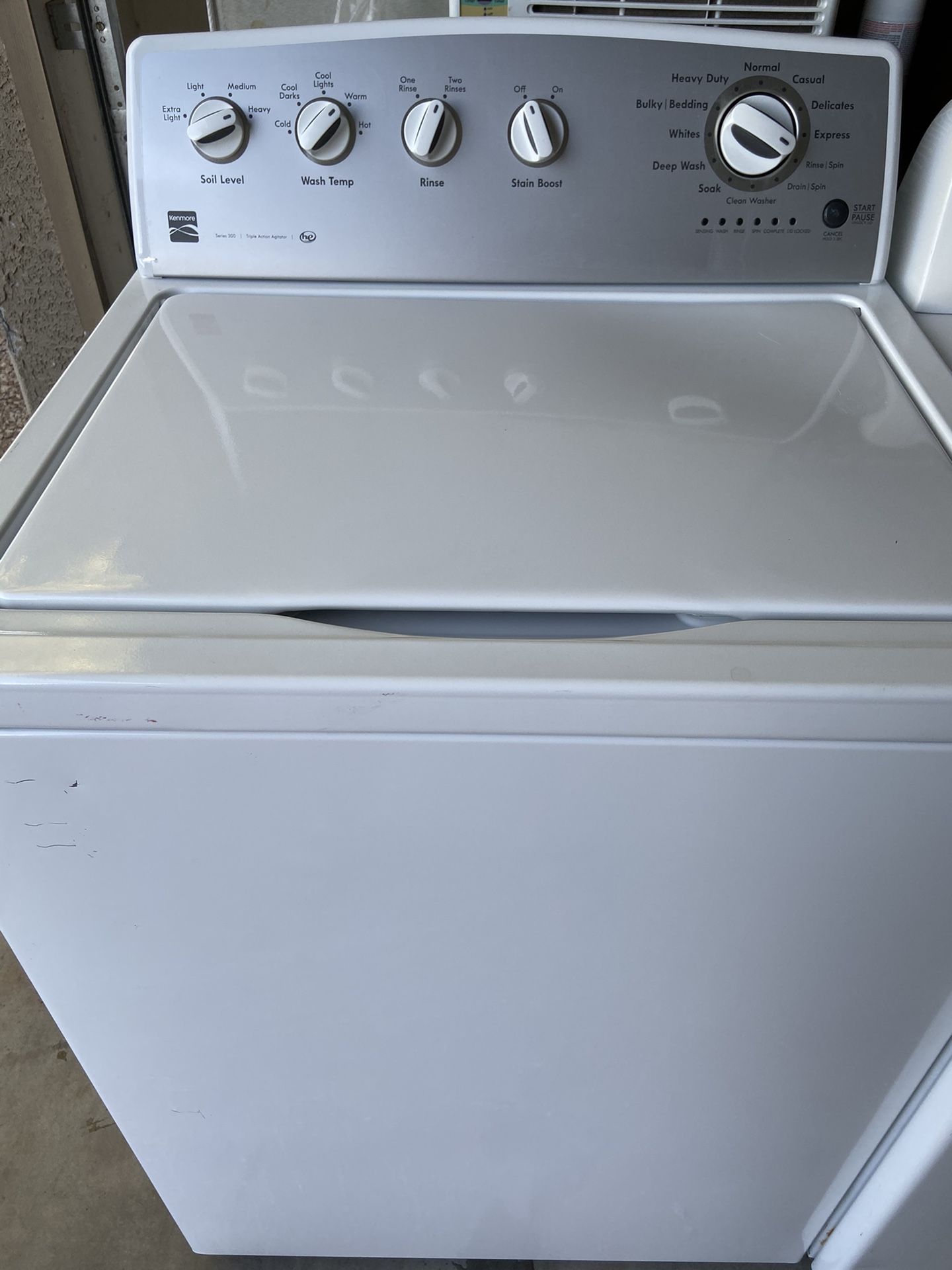 Kenmore washer