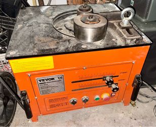 New/Unused VEVOR Heavy-Duty Electric Rebar Bender (HR-32) - 1-1/4" Capacity