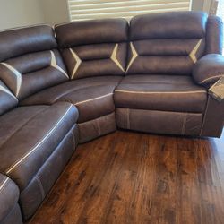 Leather Sectional