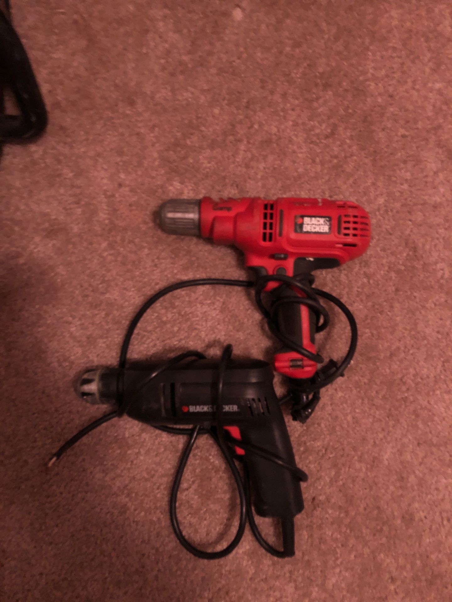 black and decker drills