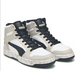 PUMA Rebound LayUp Black and White Size 12 Soft Foam Optimal Comfort