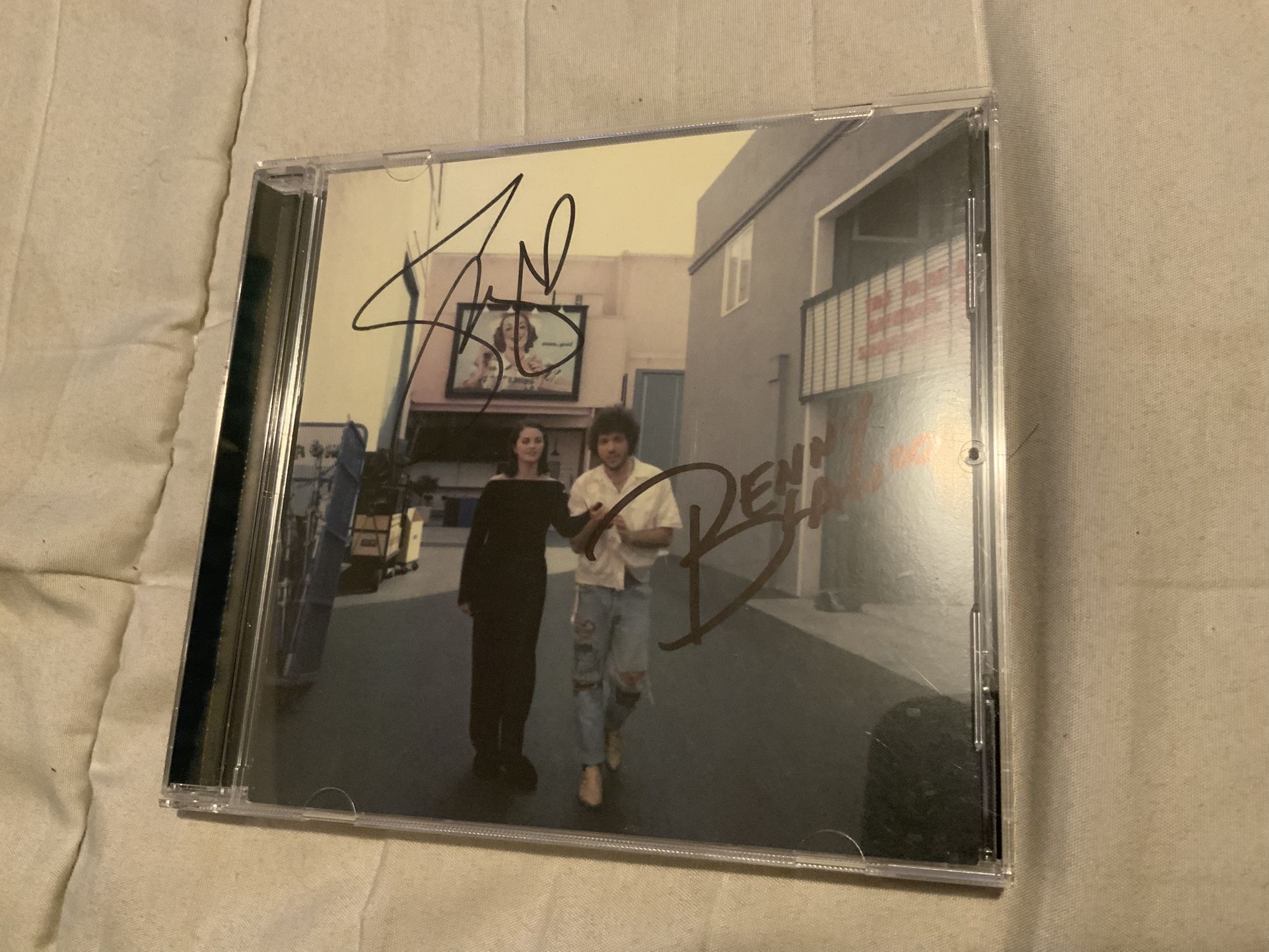 SIGNED/ AUTOGRAPHED I said I love you first Selena Gomez And Benny Blanco Cd