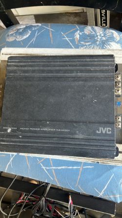 JVC 500 Watt Max Mono Power Amplifier KS-AX201