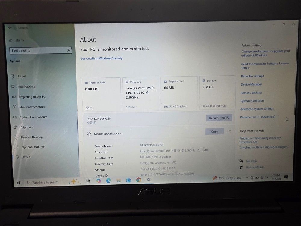 LAPTOP Asus A Precio De AMIGO