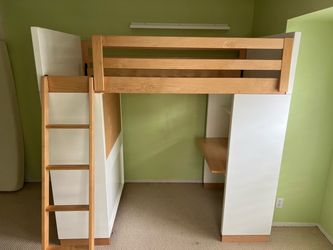 Loft bed with desk and dresser — Room&Board, Moda