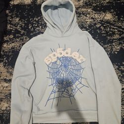 Sky Blue Sp5der Hoodie