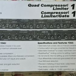DBX 1066 Compressor Limiter Gate 