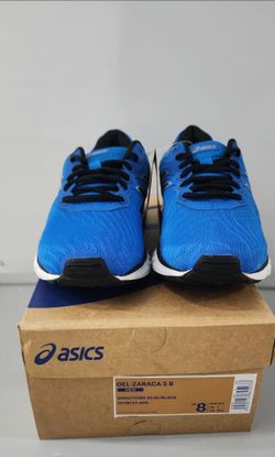 ASICS Gel Zaraca 5 Men’s Low Top Lace-Up Running Sneaker Blue/Black 1011B137