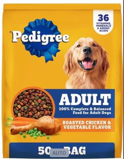 Pedigree 50 lb Adult dog food