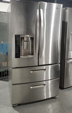 LG French Door Stainless Steel Refrigerator Fridge
