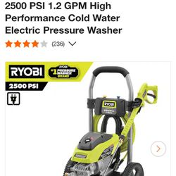 Electric Pressure Washer Brand New