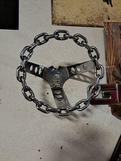 Cadillac Chrome 3-Spoke Steering Wheel