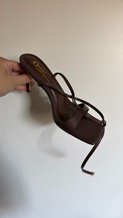 Brown heels