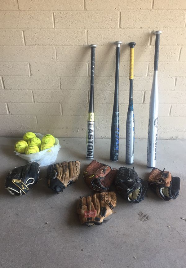 SOFTBALLBASEBALL EQUIPMENT for Sale in Phoenix, AZ OfferUp
