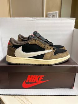 Nike Jordan 1 Low Travis Scott Mocha Size 11