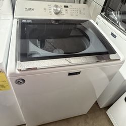 Maytag Agitator Glass Top Washing Machine