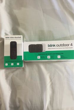 Blink Outdoor 4 2-Camera Security System + Video Doorbell