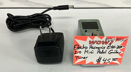 Electro Harmonix EHX-2020 2.0 Mini Pedal Guitar Tuner