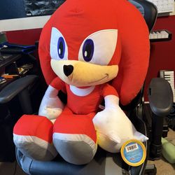 29'' Knuckles the Hedgehog Rare Plush