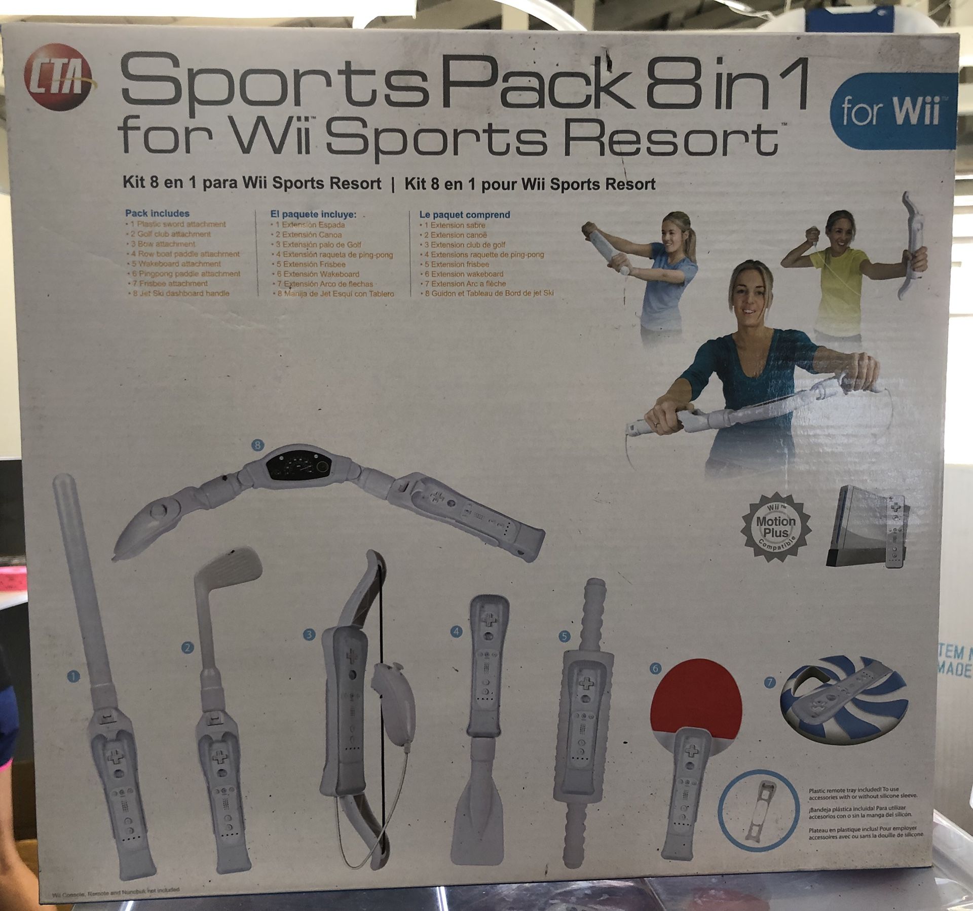 Sports pack 8 in 1 wii sport resort