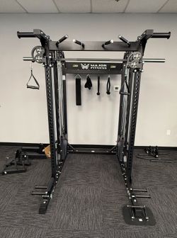 NEW IN BOX- Major Fitness B52 PRO Squat Rack Power Cage Functional Trainer with Smith Machine