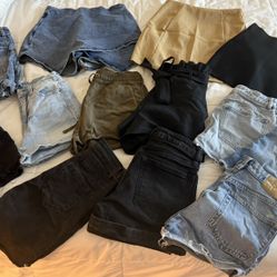 Lot of 13 Women’s Shorts/ Skirts