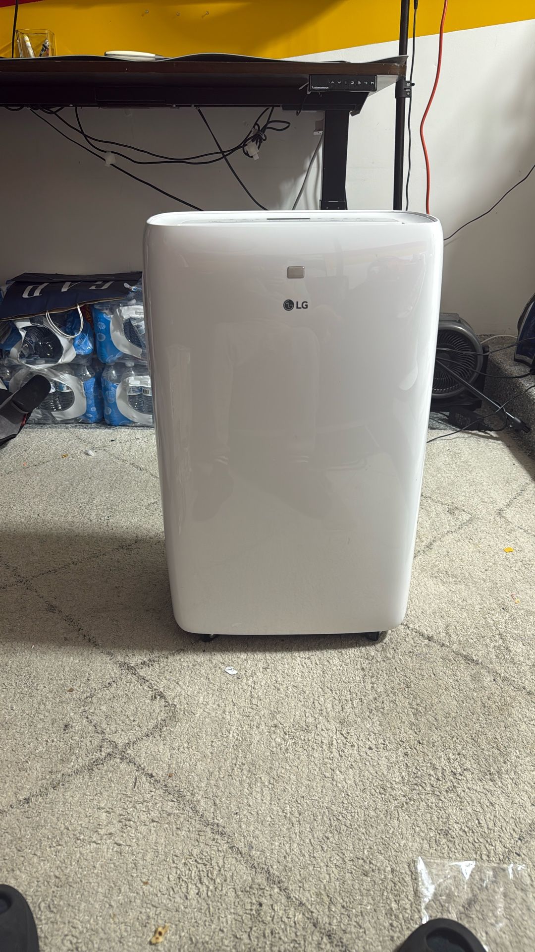 LG 7,000 BTU Portable Air Conditioner, 115V, Cools 300 Sq.Ft. (12' x 25' Room Size), Portable Air Conditioner for Home with Quiet Operation, LCD Remot