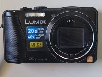 Panasonic Lumix DMC-ZS25 Digital Camera W/ Battery and Charger Tested Working