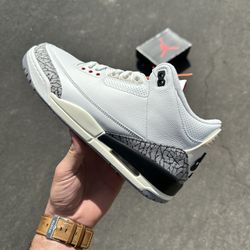 New Jordan 3 Retro White Cement Reimagined Men’s Size 12 