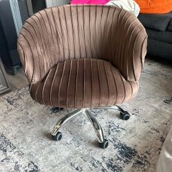Brown Roller Chair For Sale 