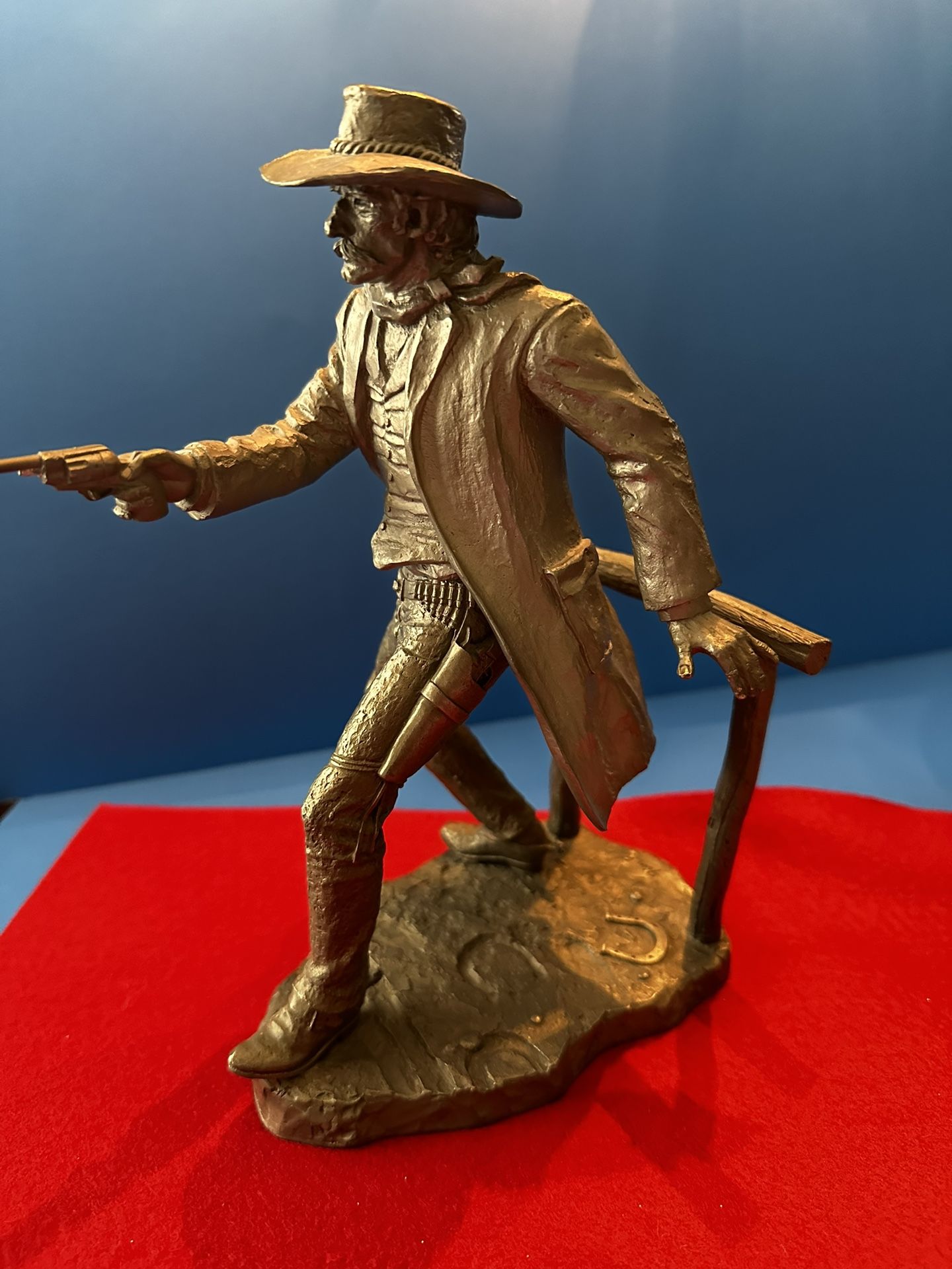 Western Art Jim Ponter The Gunfighter,New Products : American Fashion Style Bags On Sale
