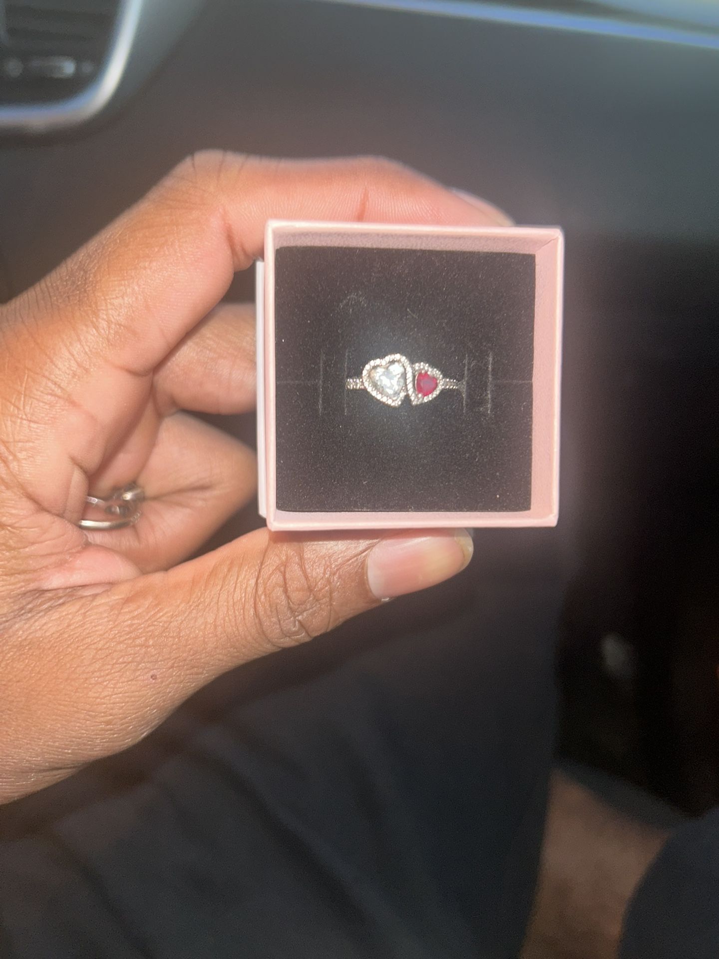 Authentic Pandora Sterling Silver Heart Ring – ALE S925 – Size 59