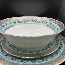 Platinum Plated Dinner Set