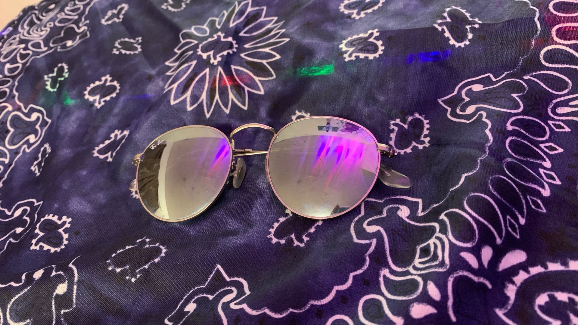 Silver Ray Bands Glasses