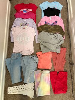 Girls Clothing Bundle – Tops, Jeans & Leggings