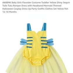 Flounder Costume 