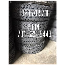 New tires For Sale LT235/85/16 $500 For All Four free mounting and Balancing